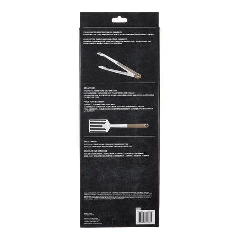 Vermont Castings Stainless Steel BBQ Grill Tool Set, 2-pc